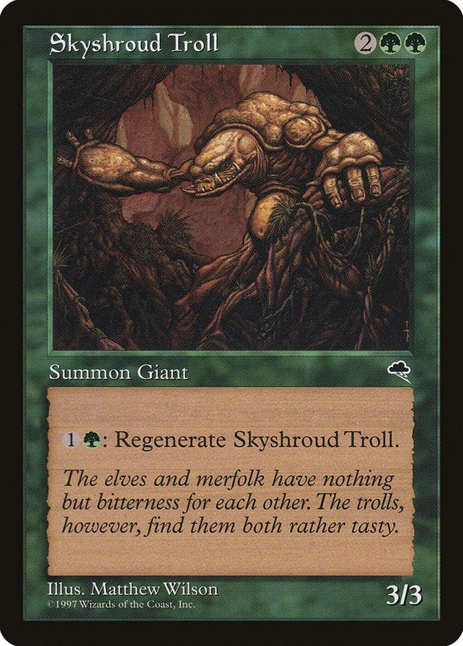 Skyshroud Troll (257) (Tempest)