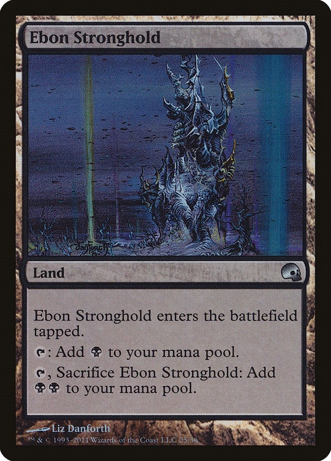 Ebon Stronghold (25) (Premium Deck Series: Graveborn)