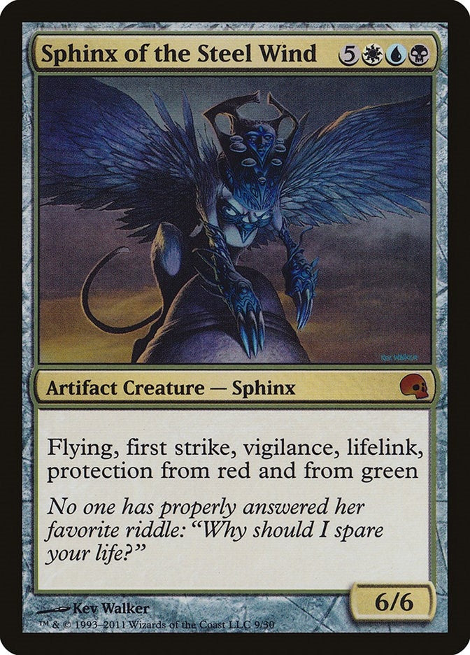 Sphinx of the Steel Wind (9) (Premium Deck Series: Graveborn)