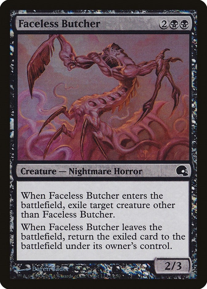 Faceless Butcher (3) (Premium Deck Series: Graveborn)