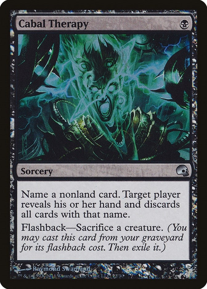 Cabal Therapy (12) (Premium Deck Series: Graveborn)