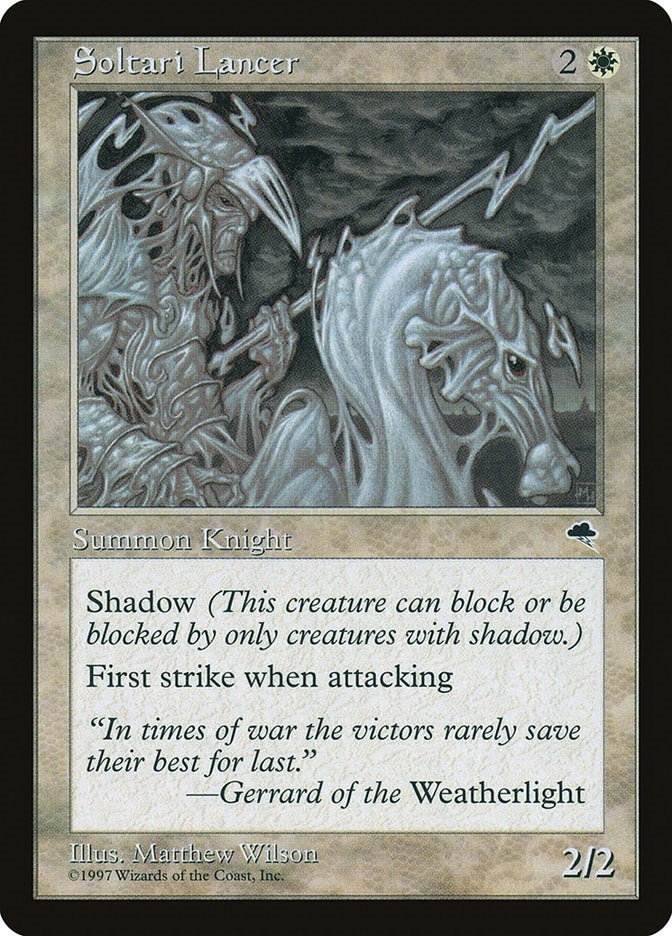 Soltari Lancer (44) (Tempest)