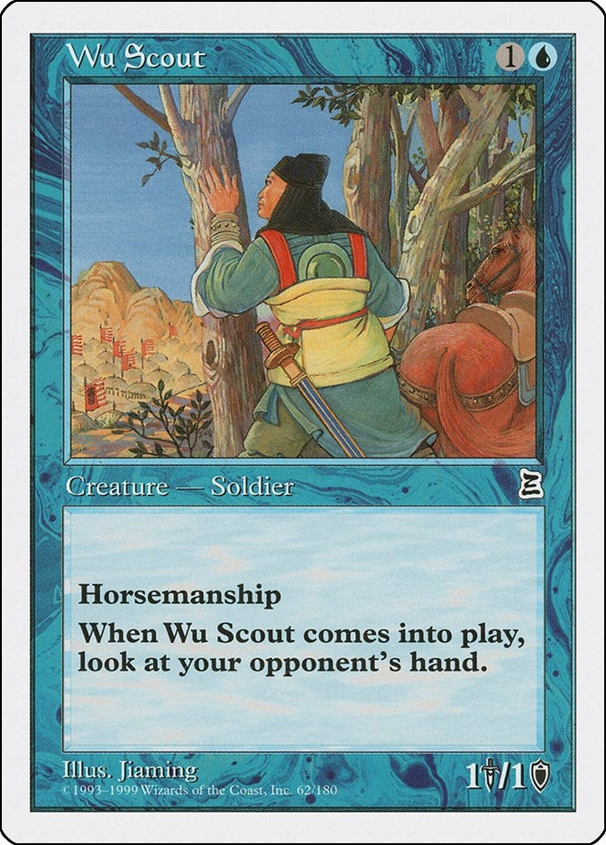 Image for Wu Scout (62) - Magic: The Gathering