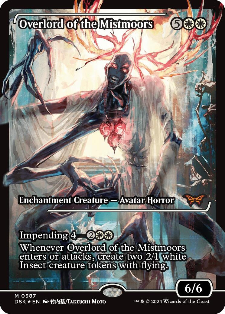 Overlord of the Mistmoors (Showcase) (387) (Duskmourn: House of Horror)