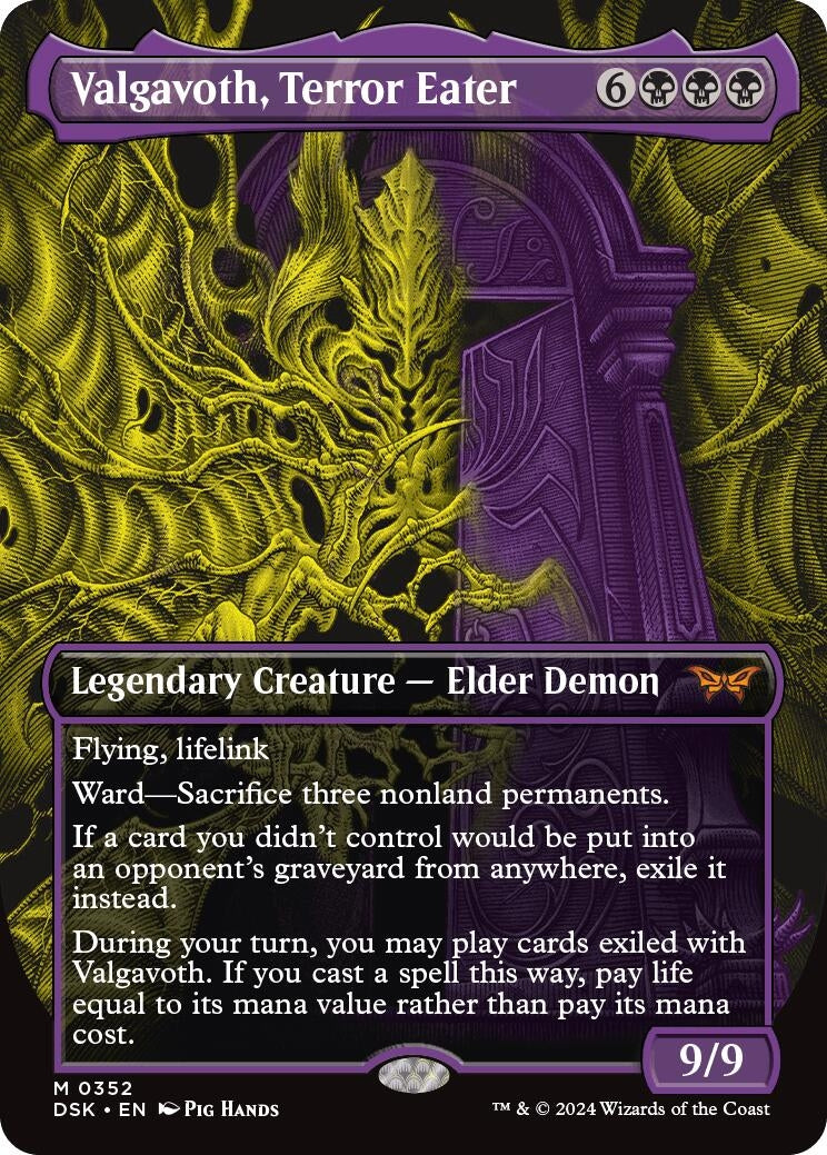 Valgavoth, Terror Eater (Showcase) (352) (Duskmourn: House of Horror)