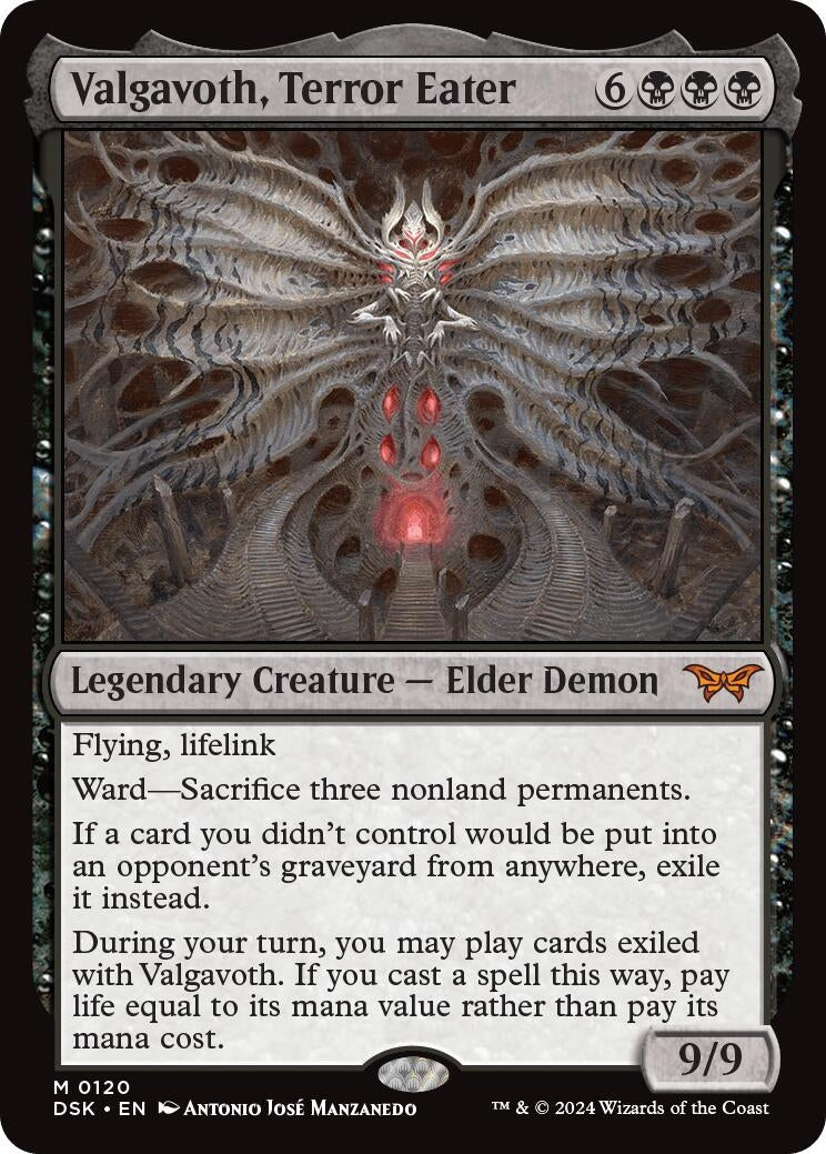 Valgavoth, Terror Eater (120) (Duskmourn: House of Horror)