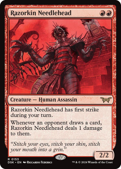 Razorkin Needlehead (153) (Duskmourn: House of Horror)