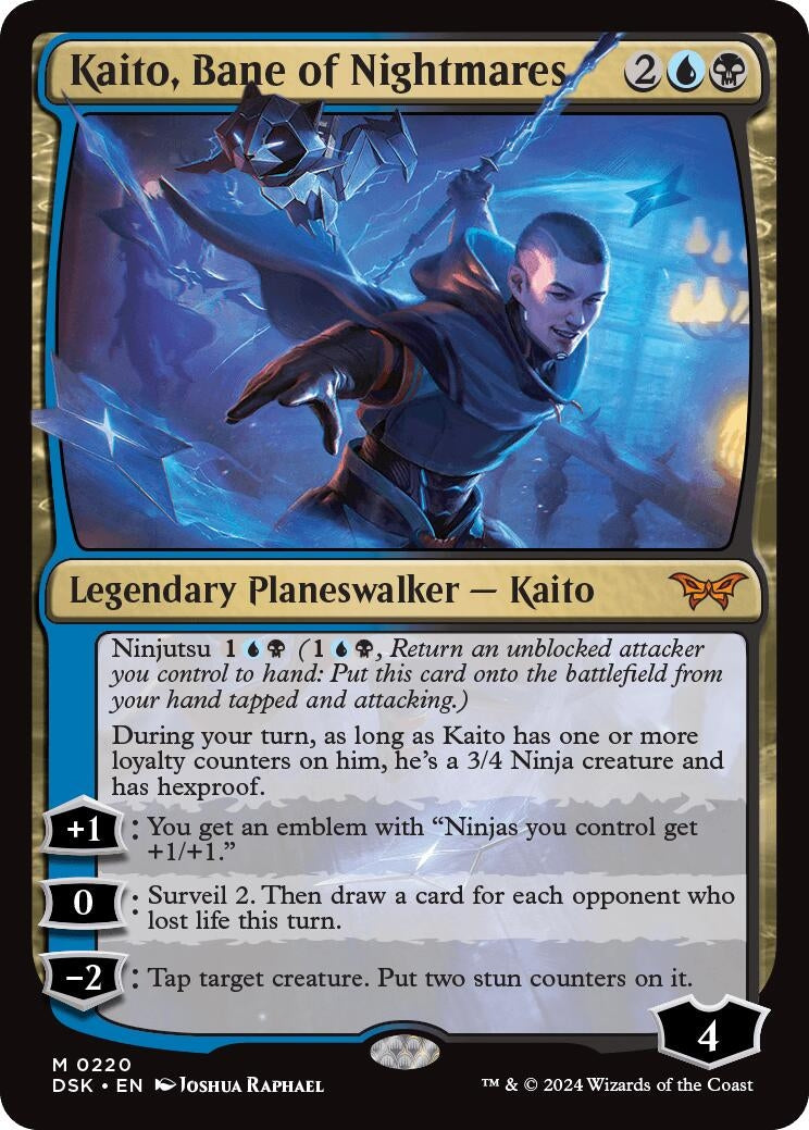 Kaito, Bane of Nightmares (220) (Duskmourn: House of Horror)