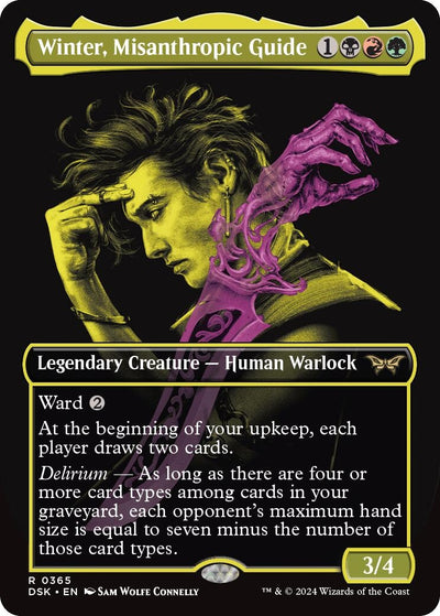 Winter, Misanthropic Guide (Showcase) (365) (Duskmourn: House of Horror)