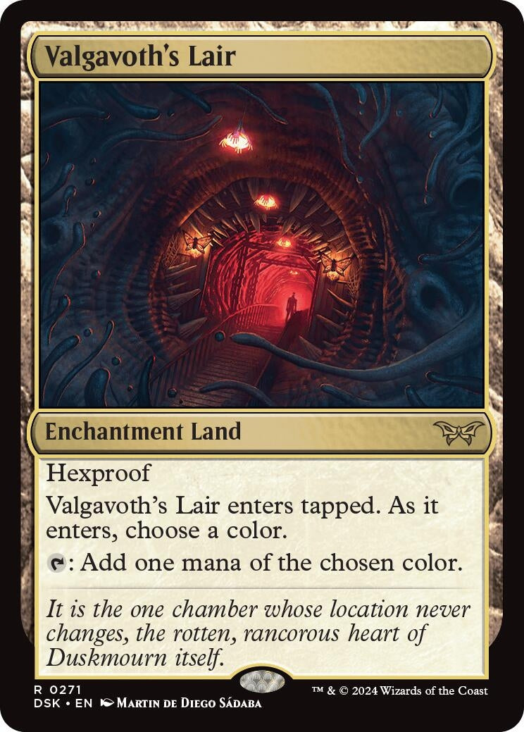 Valgavoth's Lair (271) (Duskmourn: House of Horror)