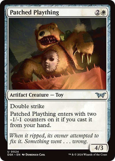 Patched Plaything (24) (Duskmourn: House of Horror)