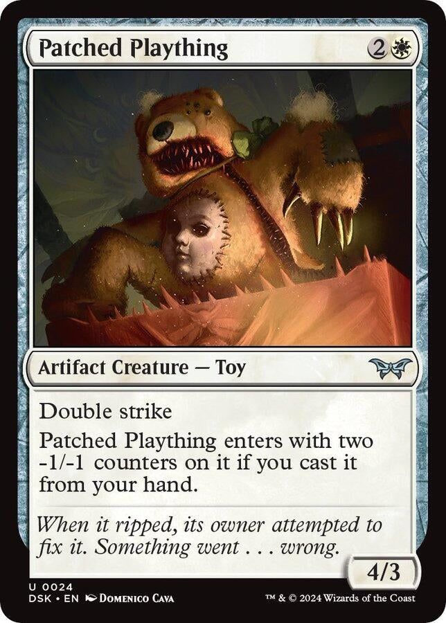 Patched Plaything (24) (Duskmourn: House of Horror)