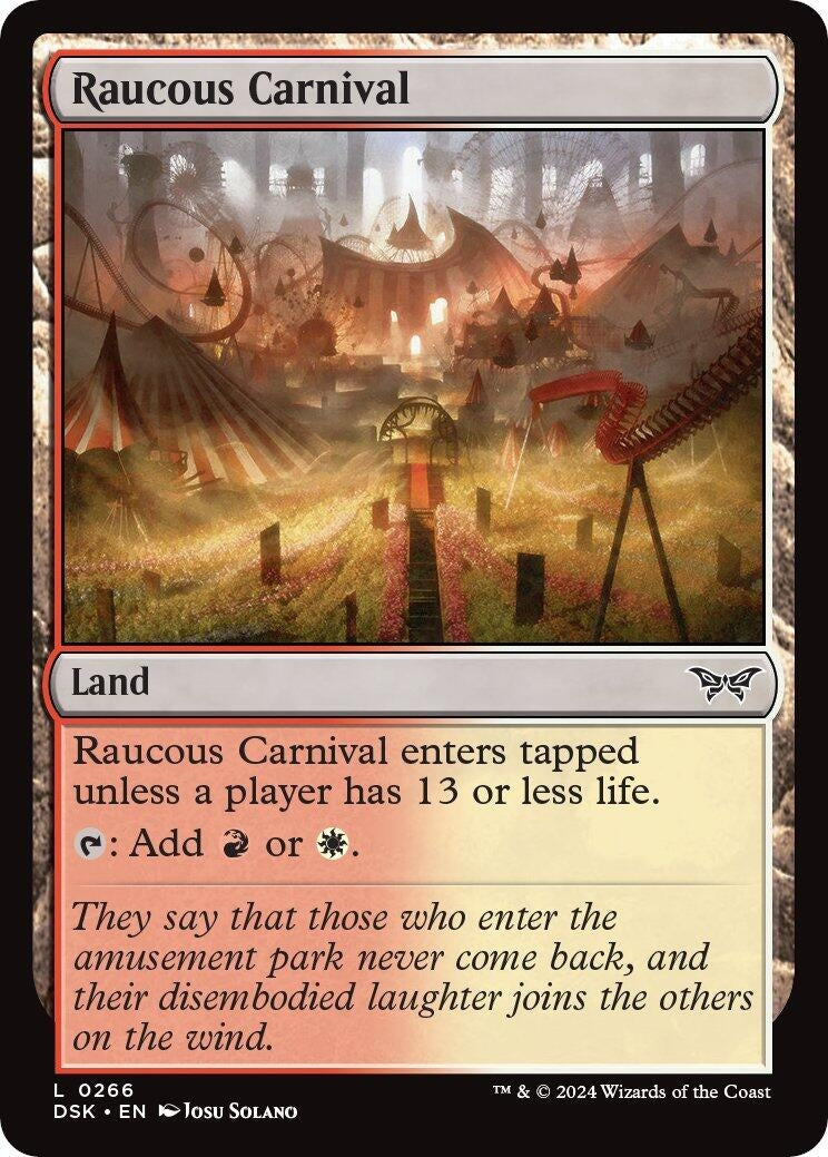 Raucous Carnival (266) (Duskmourn: House of Horror)