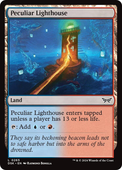 Peculiar Lighthouse (265) (Duskmourn: House of Horror)