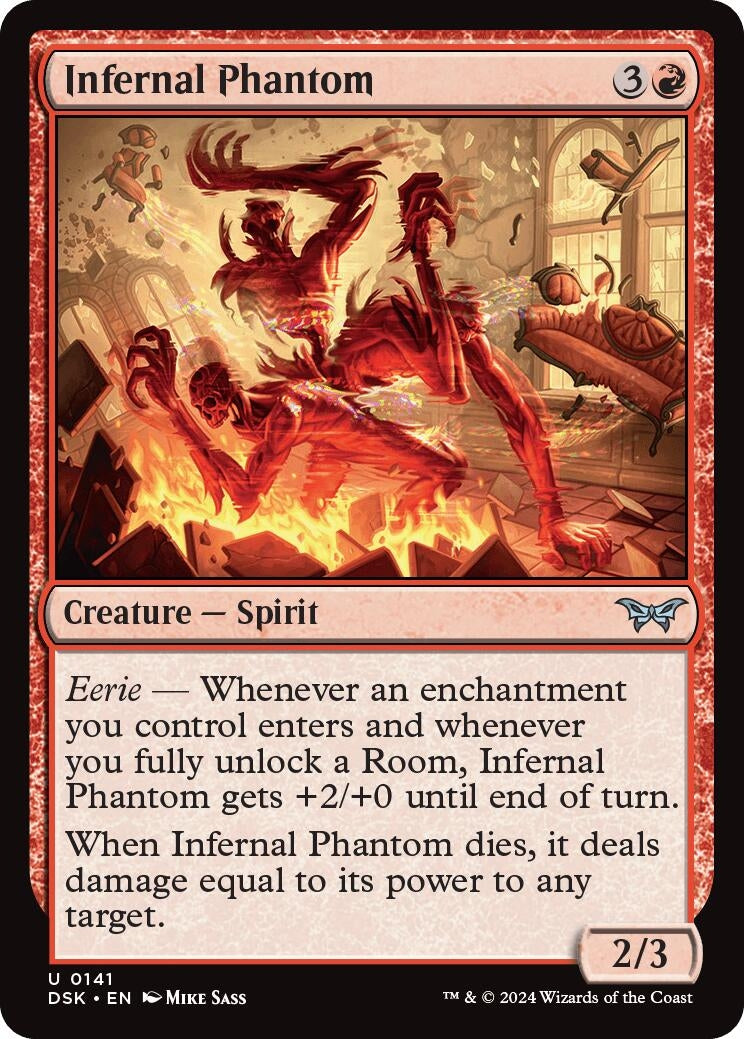 Infernal Phantom (141) (Duskmourn: House of Horror)