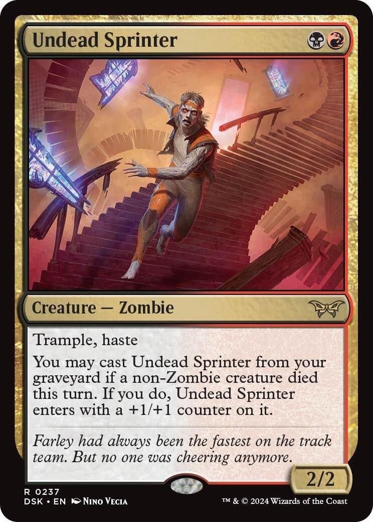 Undead Sprinter (237) (Duskmourn: House of Horror)
