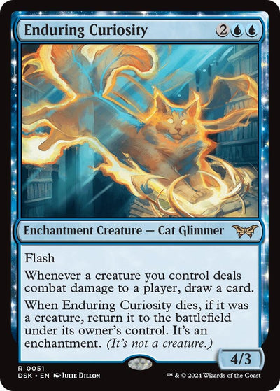 Enduring Curiosity (51) (Duskmourn: House of Horror) (DSK)