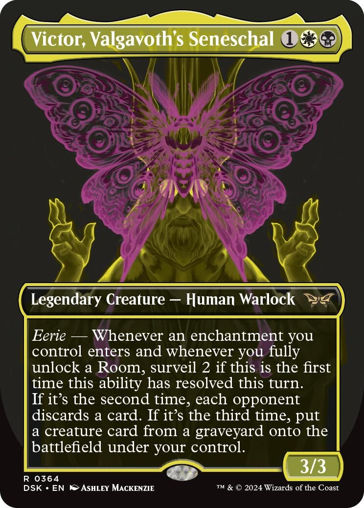 Victor, Valgavoth's Seneschal (Showcase) (364) (Duskmourn: House of Horror)