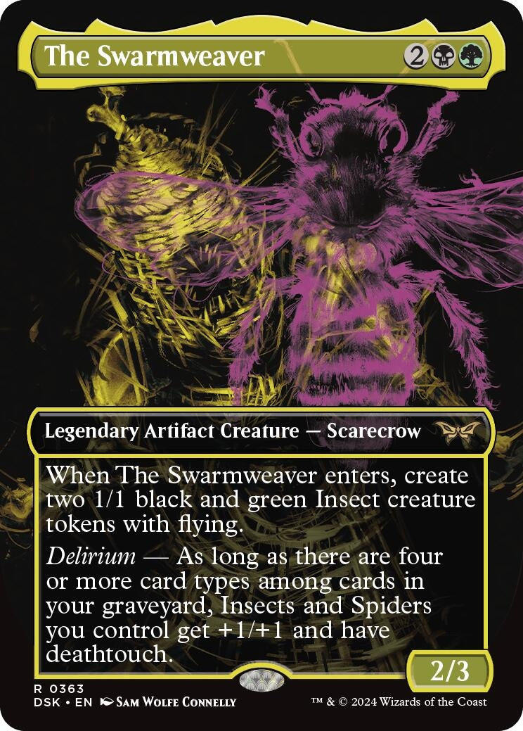 The Swarmweaver (Showcase) (363) (Duskmourn: House of Horror)