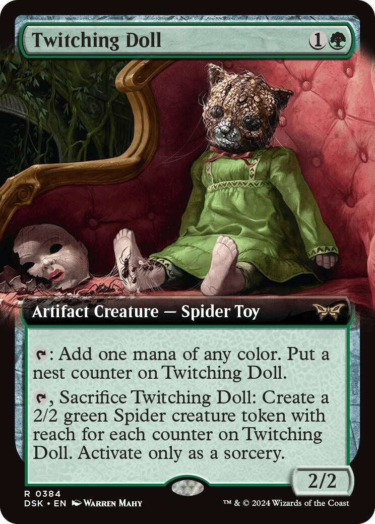 Twitching Doll (Extended Art) (384) (Duskmourn: House of Horror)
