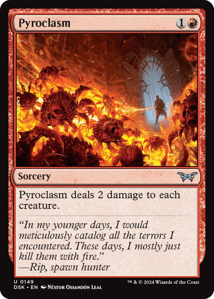 Pyroclasm (149) (Duskmourn: House of Horror)