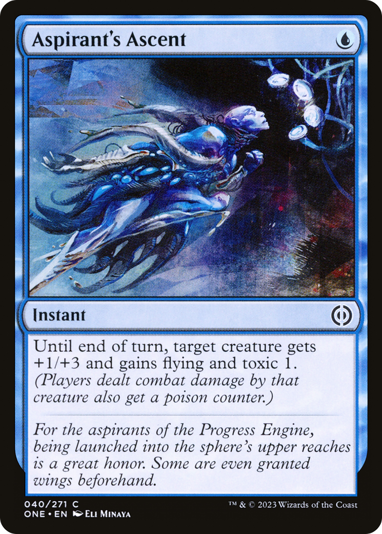 Aspirant's Ascent (ONE-040) - Phyrexia: All Will Be One Foil