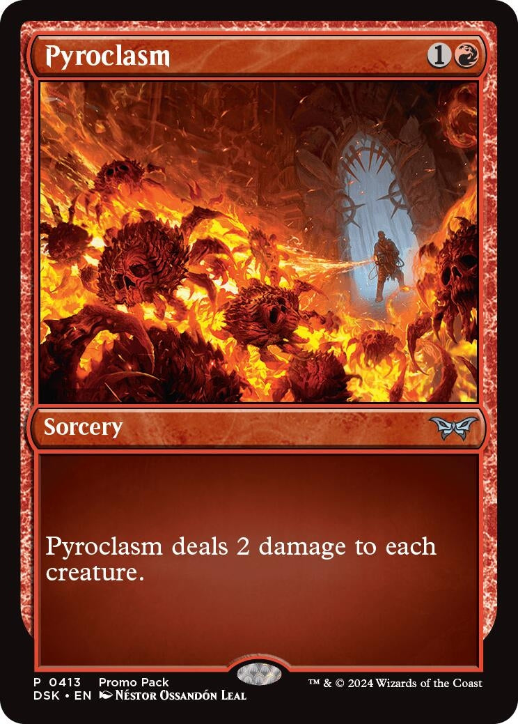 Pyroclasm (413) (Promo Pack: Duskmourn: House of Horror)