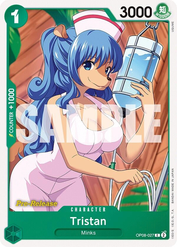 Image for Tristan (OP08-027) (Two Legends Pre-Release Cards) - One Piece Card Game