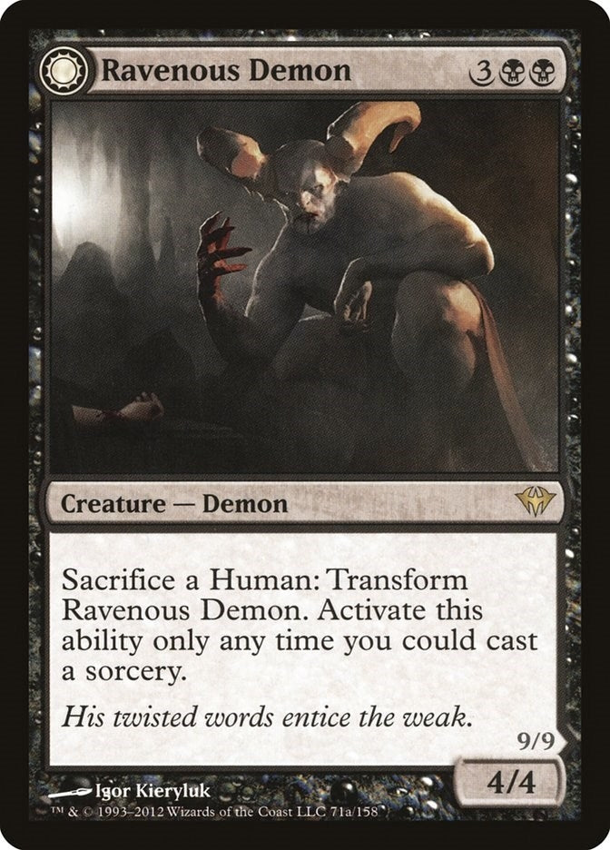 Ravenous Demon (71) (Dark Ascension)