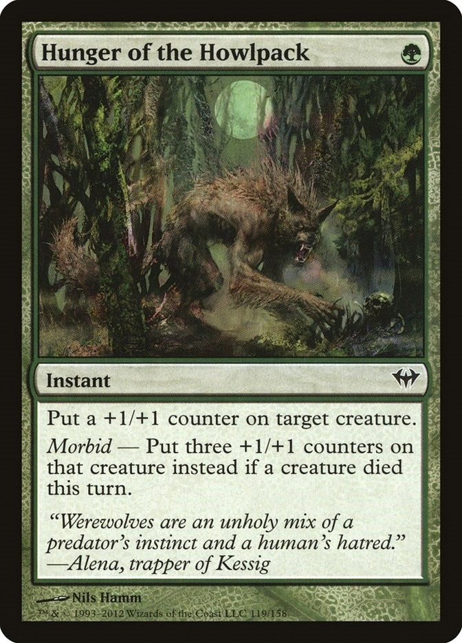 Hunger of the Howlpack (119) (Dark Ascension)