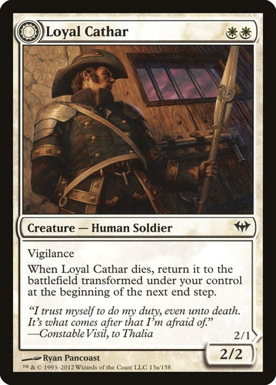 Loyal Cathar (13) (Dark Ascension)