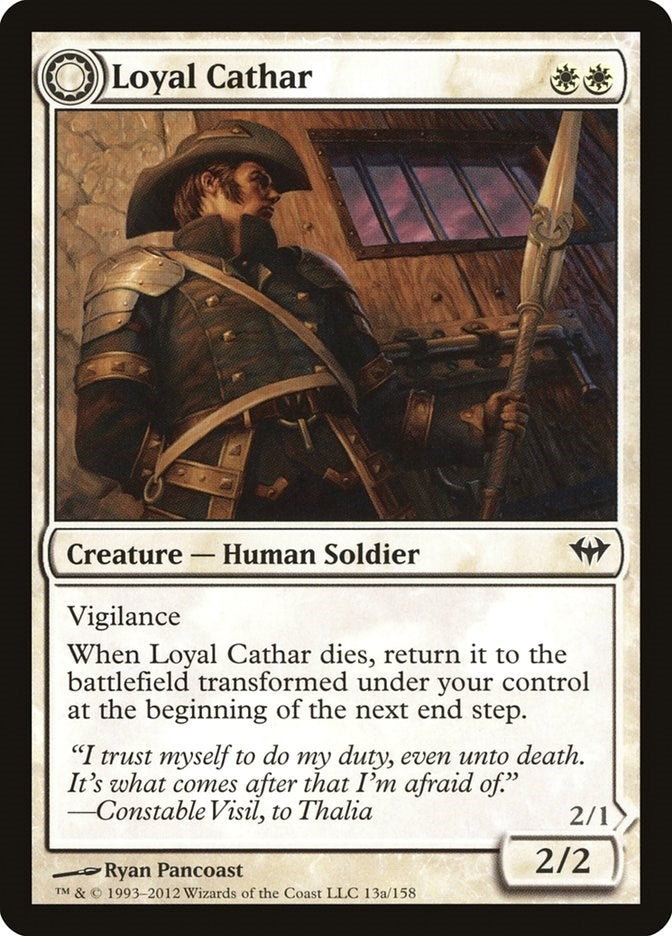 Loyal Cathar (13) (Dark Ascension)