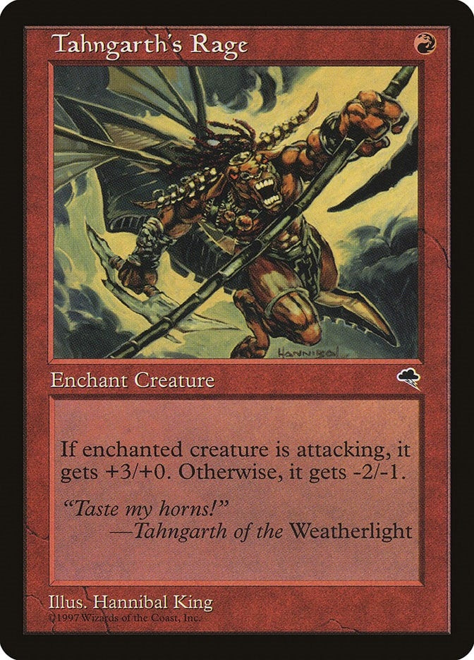 Tahngarth's Rage (209) (Tempest)