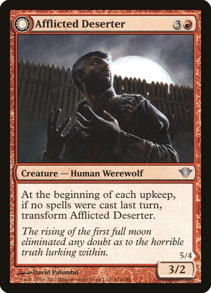 Afflicted Deserter (81) (Dark Ascension)