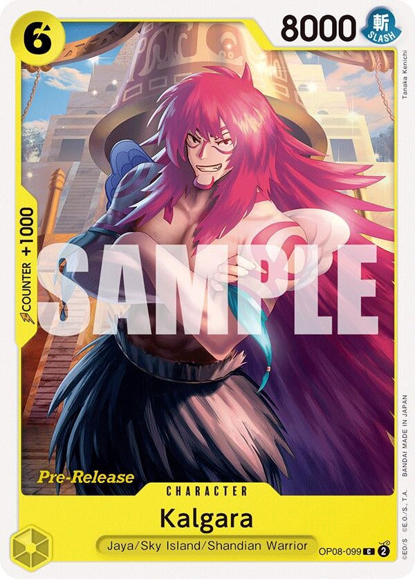 Image for Kalgara (099) (OP08-099) (Two Legends Pre-Release Cards) - One Piece Card Game