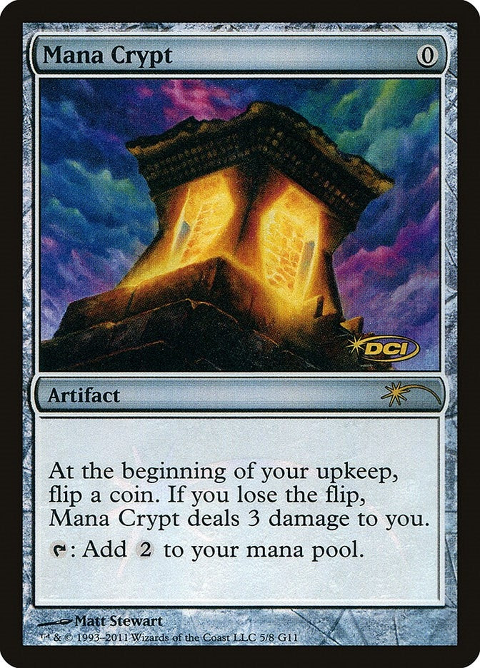 Mana Crypt (5) (Judge Promos)