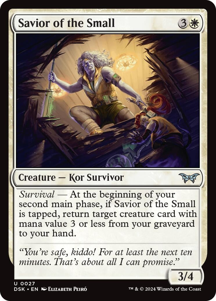 Savior of the Small (27) (Duskmourn: House of Horror)