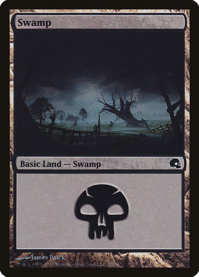 Swamp (28) (28) (Premium Deck Series: Graveborn)