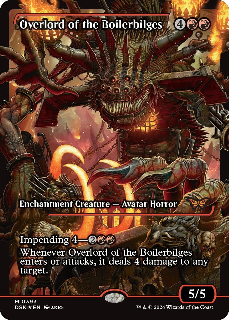 Overlord of the Boilerbilges (Showcase) (393) (Duskmourn: House of Horror)