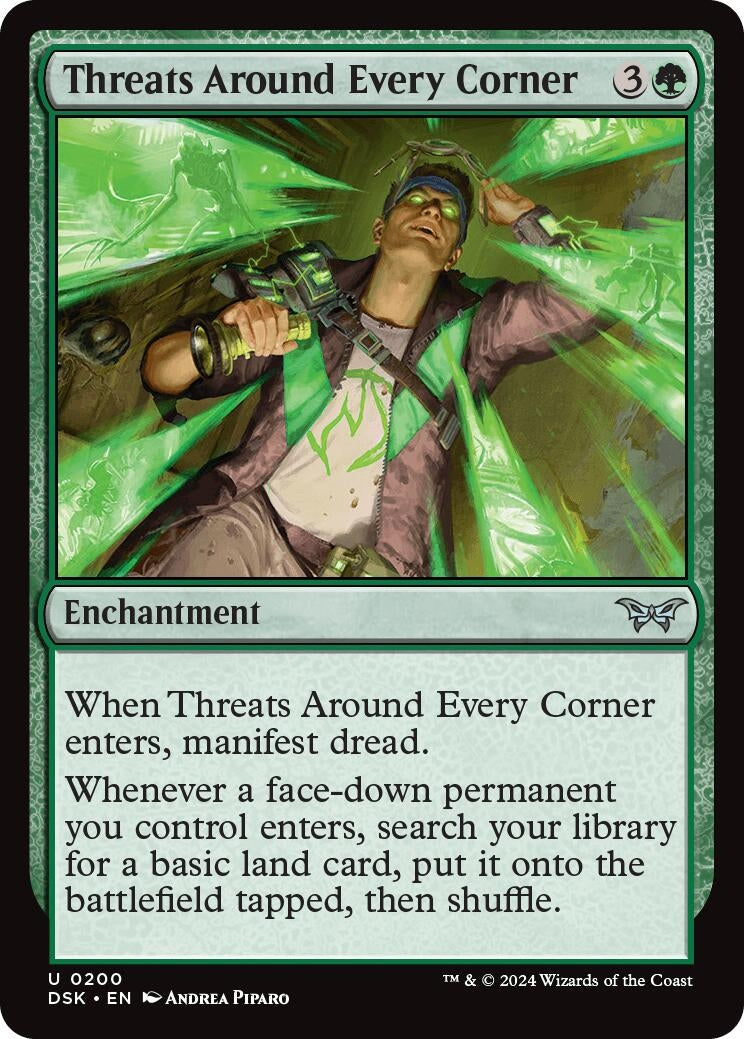Threats Around Every Corner (200) (Duskmourn: House of Horror)