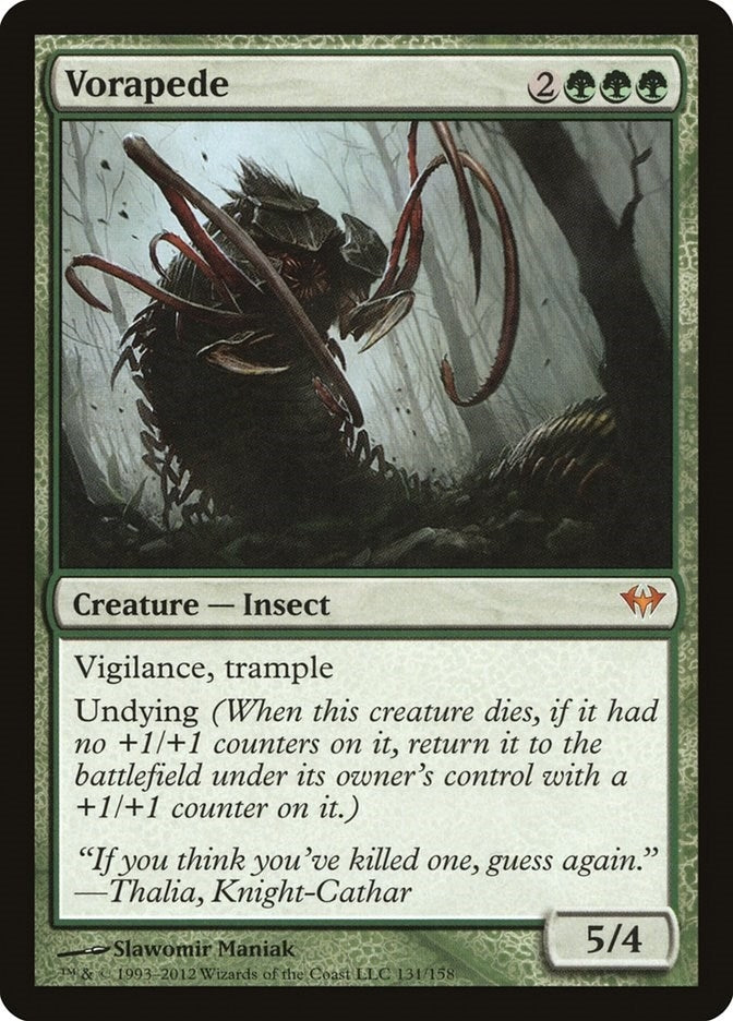 Image for Vorapede (131) - Magic: The Gathering