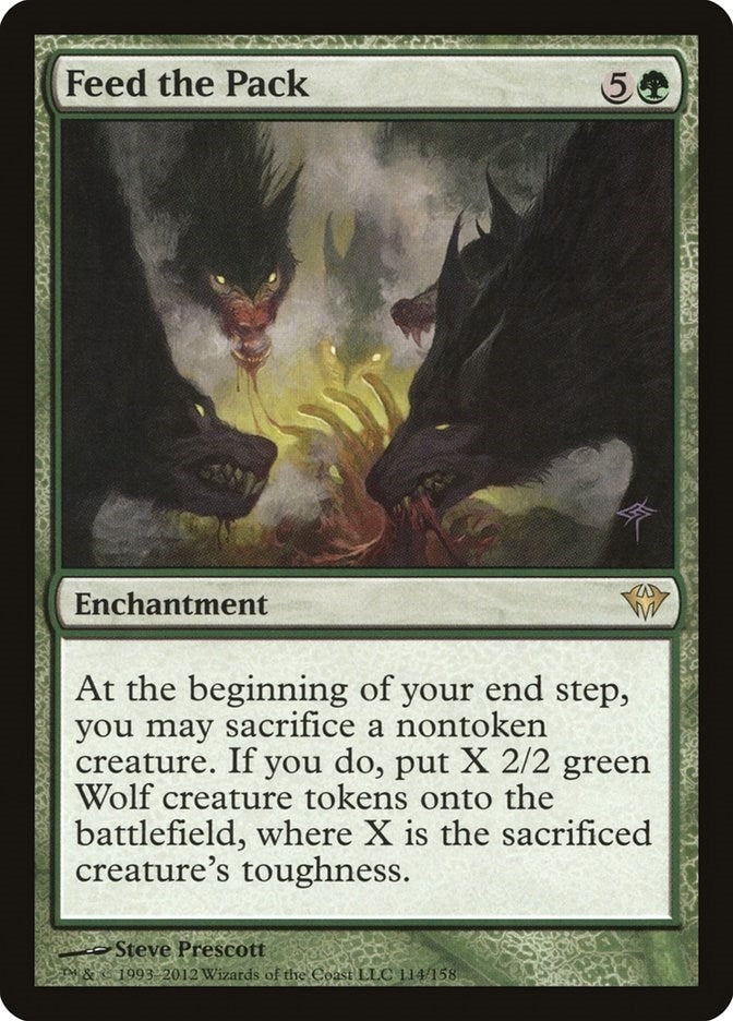 Feed the Pack (114) (Dark Ascension)
