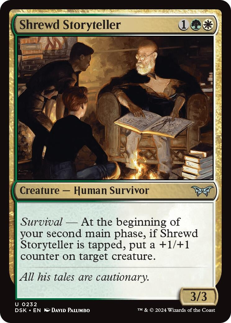 Shrewd Storyteller (232) (Duskmourn: House of Horror)