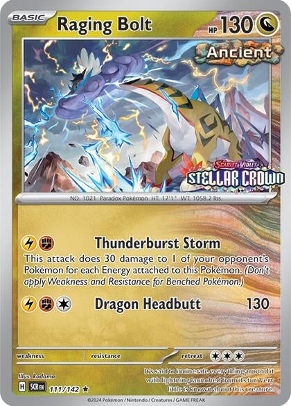 Image for Raging Bolt (Cosmo Holo) (Best Buy) (111/142) (Miscellaneous Cards & Products) - Pokemon