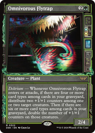 Omnivorous Flytrap (Showcase) (322) (Duskmourn: House of Horror)