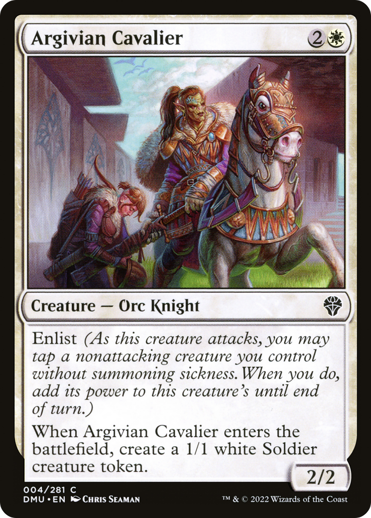 Argivian Cavalier (4) (Dominaria United)