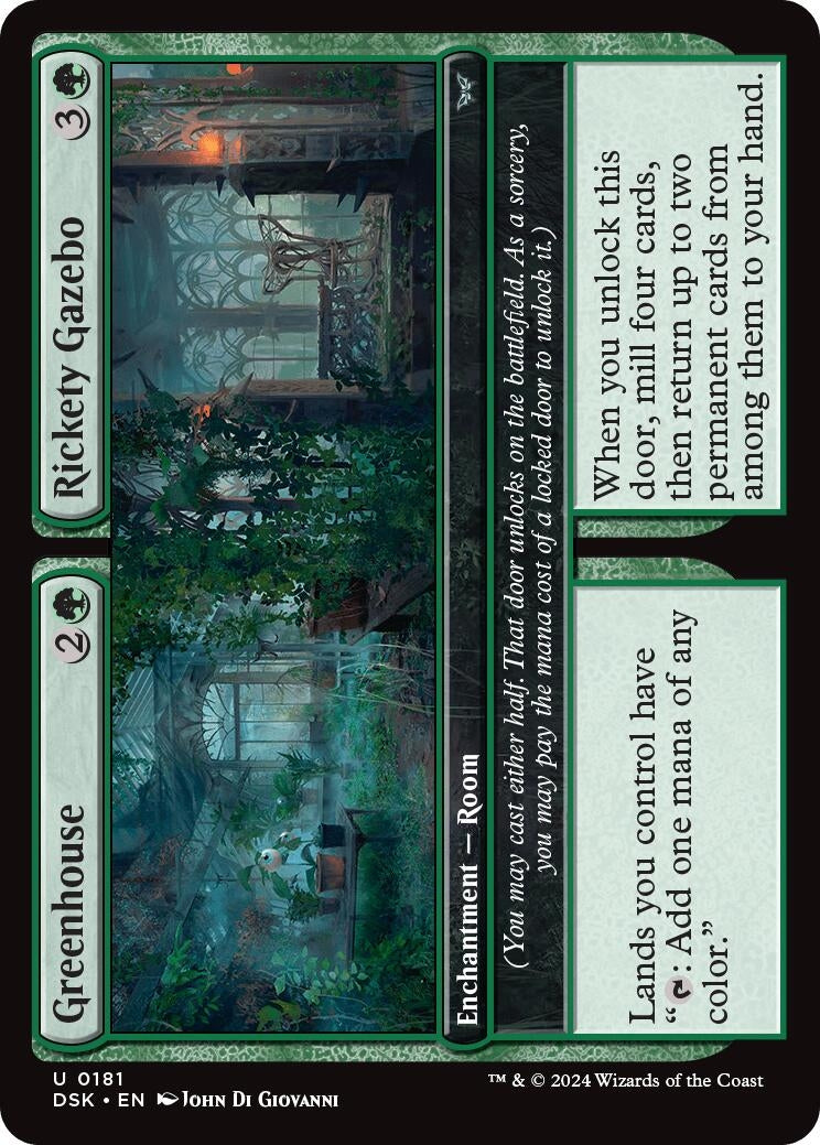 Greenhouse // Rickety Gazebo (181) (Duskmourn: House of Horror)
