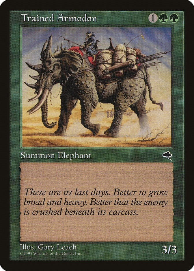 Image for Trained Armodon (260) - Magic: The Gathering