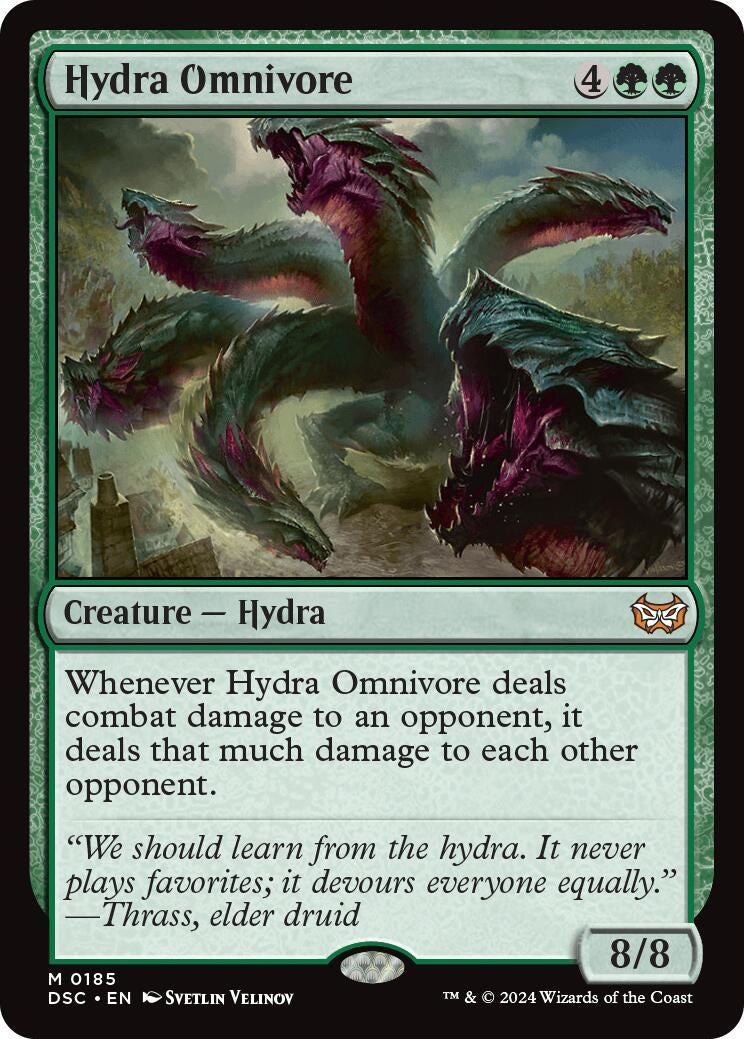Hydra Omnivore (185) (Commander: Duskmourn: House of Horror)