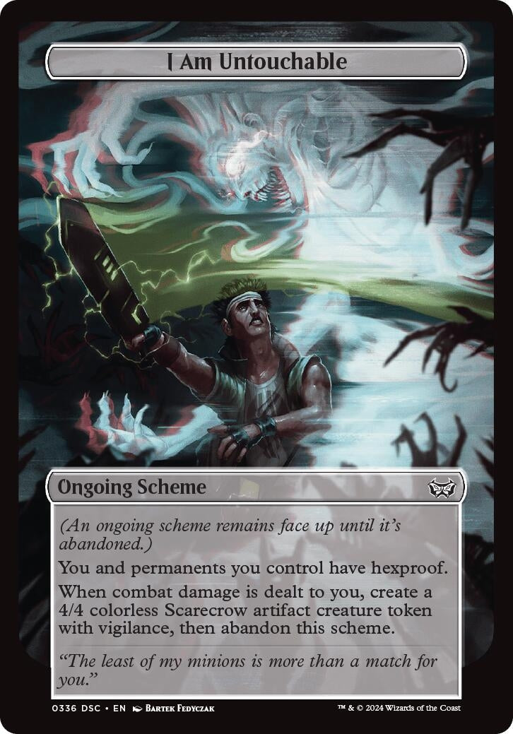 I Am Untouchable (Full Art) (336) (Archenemy: Duskmourn)